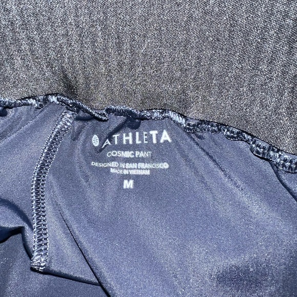 Athleta Navy Wide-Leg Cosmic Pant - Picture 5 of 5